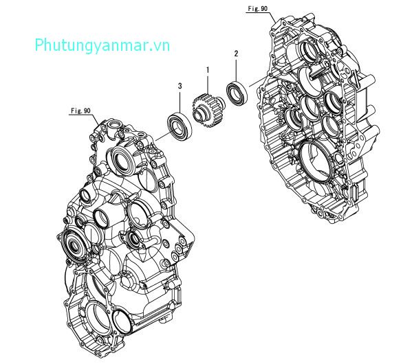 Trục truyền động di chuyển số 1